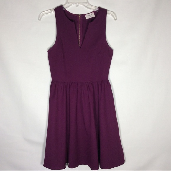 Everly Dresses & Skirts - 🇺🇸Everly sleeveless eggplant dress